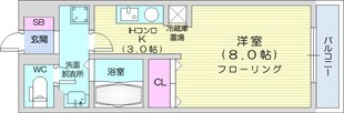 当別駅 徒歩9分 3階の物件間取画像